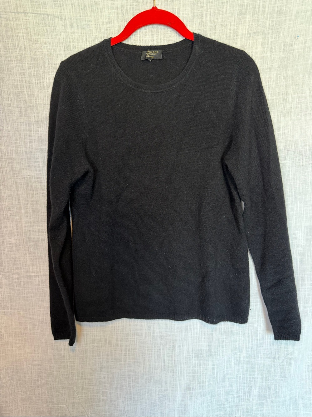 Charter Club Luxury Black 100 Percent Cashmere Crewneck Sweater Quiet Luxury